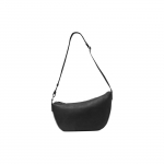 COS Mood Vabaaeg T&otilde;mblukuga Sulgemine Lambanahast Poolkuu Kuju K&auml;ekott &Otilde;lakott Crossbody Kott Tavaline Meeste kotid Must 1179492001 Black