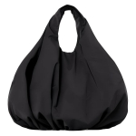 COS &Uuml;hev&auml;rviline Moodne Minimalistlik Volditud Disain Magnetilise Kinnitusega Kangast Kandekott Suur Naiste K&auml;ekott Must 1267956001 Black