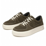 Uued Vulkaniseeritud Kingad Meestele Veisenahast Suede K&auml;sitsi valmistatud Paeladega Vabaaja Kingad L&otilde;uendist Rula Kingad Mehed Zapatillas Verdes Hombre 38 roheline