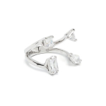 Swarovski Mesmera seeria poleeritud efektiga messingist kristallr&otilde;ngas Naister&otilde;ngad H&otilde;be 5661704 55,Silver