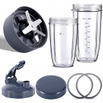 Blenderi varuosad NutriBulleti blenderitele 600W/900W/PRO &ndash; ekstraktori tera ja 32Oz suured tassid ja 24Oz suured tassid CHINA