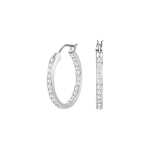 Swarovski Sommerset Seeria T&auml;is Teemant &Uuml;mmargune S&otilde;rmus Elegantne Minimalistlikud K&otilde;rvar&otilde;ngad Naiste k&otilde;rvar&otilde;ngad 5616262 Box (Random Color),F,White