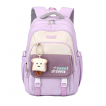 T&uuml;drukute koolikott Kawaii raamatukott teismelistele Mitme taskuga koolikott algkooli, p&otilde;hikooli, keskkooli jaoks, vanus 6-14 lilla