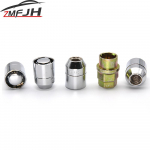 Toyota Honda Acura jaoks USA M12x1.5 Auto Vargusvastane Terasest Velje Lukk Rattapoldid Rehvi Kroomitud Lukustuspoldid 4+1 Komplekt M12x1.5