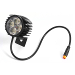 LED-esituli Kugoo Kukirin G2 Pro G2 Max Juhtraua Esitule Lamp Elektrilise T&otilde;ukeratta Tarvikud Asendusvaruosa 1PC black