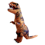 Laste Naljakas Dinosaurus Maskott Kost&uuml;&uuml;m - Tyrannosaurus Rex Halloweeni Esituse Rekvisiidid Child 125-155cm brown