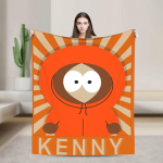 Epiline Kenny McCormicki viskepadi diivanile L&otilde;bus South Park pehme kohev pl&uuml;&uuml;spleed mitu suurust Tekikatted k&otilde;ikideks aastaaegadeks 150x200cm