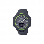 Casio BABY-G seeria, v&auml;rske lubjaroheline, Bluetooth-&uuml;hendus, kvartsmehhanism, vaikrihm, Jaapani ja Korea kell, naiste kell, BSA-B100SC-1APR must