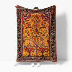 Vintage etniline Kilim vaip K&auml;sit&ouml;&ouml;na valmistatud villane Traditsiooniline P&auml;rsia piirkonna vaip Dekoratiivne p&otilde;randatekk Kodu sisustus 130x150cm