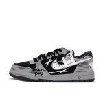Nike Dunk Kattekiht Kulumiskindel Libisemiskindel Madalad Talla Ketsid Unisex Hall 355152-017(Meeskond59-) 44.5 black