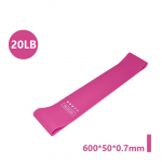 Kaasaskantavad Fitness Kummist vastupidavad rihmad Jooga j&otilde;usaal Elastsed igemed Tugevus Pilates CrossFit Naiste Kaal, Spordi Treeningvarustus 20lbs