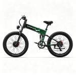 Dukawey BST-6 26-tolliline kokkupandav maastiku elektriratas, 48V 1000W x 2 mootorit, maksimaalne s&otilde;iduulatus kuni 120 km, maksimaalne kandev&otilde;ime kuni 180 kg. roheline
