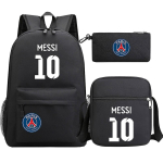 Lionel Messi &middot; Perifeeria Tr&uuml;kitud Koolikott Kolmeosaline Pinal &Otilde;lakott Seljakott three-piece set