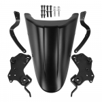 Mootorratta tagumised poritiivad Poritiib LED-valgusribadega Voolundus Honda Rebel CMX250 CMX300 CMX500 CM 250 300 500 2017-2025 jaoks must