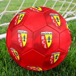 RC Lens Jalgpall, v&auml;rviline, sobib igas vanuses, masin&otilde;mmeldud, PVC-materjalist, v&otilde;istlustasemel, vastupidav ja k&otilde;rge p&otilde;rkega