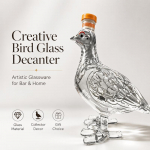 The Famous Grouse'ist inspireeritud kristallklaasist dekanter faasanikujuline viskipudel Scotch'i viski kollektsion&auml;&auml;ridele A