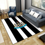 Newcastle United Vaip Elutuppa Magamistuppa Kodu Diivani Kaunistuseks, Laste m&auml;ngimiseks Libisemisvastane P&otilde;randamatt 80x120cm( 31x47in)