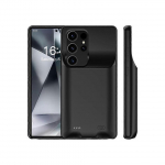 C28 10000mAh Power Bank &Uuml;hilduv Samsung Galaxy S24 Ultra-ga T&auml;ielik Kaitse TPU Pehme Laadija Kest