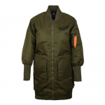 Nike As W Nsw Parka Soojustatud Ma1 V&auml;rviplokk Seisukrae T&otilde;mblukk Kerge Pikkade Varrukatega Puuvillane Jakk Naiste jakid 932050-395 L