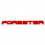 FORESTER kiriembleem auto kleebised Subaru FORESTERile modifitseeritud tarvikud Foresteri tagaluugi logo sabaembleem dekoratiivne punane