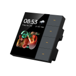 Uus Tuya F3pro nutikas juhtpaneel 4-ne Zigbee seinak&uuml;lgl&uuml;liti koos stseenipaneeliga 2-in-1 GS-F3 PRO&Asia standard must