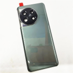 A+++ OnePlus 11 jaoks Klaasist Aku Kate K&otilde;va Tagumine Ukseluuk Tagumine Korpuspaneel + Liim + Kaameraklaas roheline