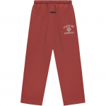 Fear of God Essentials Fliis L&otilde;tvad Dressip&uuml;ksid Karmiinpunane Meeste Alusp&uuml;ksid Punane 130HO244326F L
