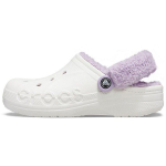 Crocs Classic Baya Voodriga Karvase Rihmaga Klomp 'Valge Lilla' 206633-577 36-37 white