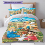 Heidi T&uuml;druk Voodipesu Tekikott Komplekt Tekikoti Kate Padjap&uuml;&uuml;r Kodu Kaunistus S&uuml;nnip&auml;evakingitus (1 * tekikott + 2 * padjap&uuml;&uuml;ri, ilma s&uuml;damikuta) 135x200cm blue