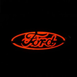 LED-embleemivalgusti autole Fordi logo Mustang Fusion Transit Focus Mk2 Mk3 Mondeo Fiesta Mk6 Ranger Kuga Explorer M&auml;rgikate Tarvikud must