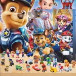 Paw Patrol J&otilde;uludeks Kalender - 24 Juhuslikku Multitegelast Kummist M&auml;nguasja Lastele
