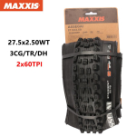 MAXXIS ASSEGAI M&auml;gi Allam&auml;ge Jalgrattarehvid Torkekindlad Jalgrattarehvid 27.5 29 K&otilde;ikideks rada enduro allam&auml;ge tingimusteks 27.5x2.5WT 3CG TR DH black