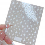 1 lehe reljeefsed 3D k&uuml;&uuml;nekleebised &Otilde;itsevad lilled Kleebised N&auml;pun&auml;ited Kaunistamine DIY
