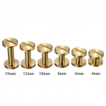5 tk 4-15 mm kruvinupuga kruviga messingist naelneet DIY moerihmakoti jaoks 4mm