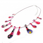 NOA [I5344] &ndash; disainerkaelakee 'Liberty' punane lilla punane