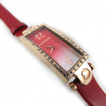 Morgan [N2367] - Montre cr&eacute;ateur 'Morgan' rouge dor&eacute; ros&eacute; (S&eacute;duction)
