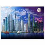 Maailma k&otilde;rgeimad hooned Garry Walton 5D DIY Teemantmaali Teemanttikandid 20X30CM