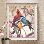 Teemantmaal 5D loom t&auml;isruudukujuline teemantkunst mosaiik hobune DIY tikandid kodukaunistus Full Round 20X30CM