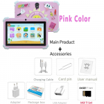 BDF 8-tolline IPS neljatuumaline tahvelarvuti 2GB+32GB US Plug-32GB TF must