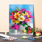 Digitaalne &otilde;limaal DIY maalimine numbrite j&auml;rgi numbrite maalimine kodukaunistus l&otilde;uend numbrid &otilde;limaal 40x50cm no frame