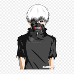 Ken Kaneki Tokyo Ghoul triikimisplaastrid r&otilde;ivaste jaoks, aplikatsioonid, kleebised riietel, kuumustundlik kohandatud plaaster