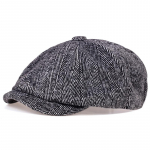 Tweed Newsboy m&uuml;ts Barett kalasaba Gatsby m&uuml;tsid T&auml;navak&uuml;barad, kaheksanurksed tipud ja &auml;&auml;rem&uuml;tsikesed Talvised kevadised hip-hop baretid XL