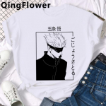 Jaapani anime Jujutsu Kaisen T-s&auml;rk Naiste Kawaii Yuji Itadori T-s&auml;rk Gojo Satoru Graafiline top T-s&auml;rk Moodne naiste T-s&auml;rk S
