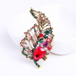 Blucome Vintage j&otilde;ulupross naistele Meeste kampsun Hijab Pins Uusaasta kingitused roheline