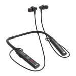 Kebidu V7 kaelarihm Bluetooth-peakomplekt LED-toiteekraan Bluetooth TF-kaart FM-režiimi l&uuml;liti MP3-m&auml;ngija raadio 2-&uuml;hes k&auml;ed-vabad HiFi stereok&otilde;rvaklapid must