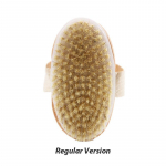 2-&uuml;hes kuiva naha kehahari, naturaalsete harjastega surnud naha eemaldaja massaažit&ouml;&ouml;riistad