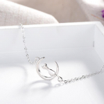ANENJERY moodne kassi k&auml;ev&otilde;ru jalav&otilde;ru naistele Korea lihtne romantiline k&auml;ev&otilde;ru jalav&otilde;ru peoehte kingitus Anklet h&otilde;be