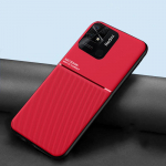 Telefoni&uuml;mbris Xiaomi Redmi 10 C &uuml;li&otilde;hukesest nahast pehmest silikoonist telefoni&uuml;mbrisele Xiaomi Redmi 10C 10 C redmi10C kattekihi Coque jaoks Redmi 10C punane