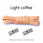 Nr. 8 Lipsuta kingapaelteta elastsed paelad Tossud Kingapaelad ilma sidemeteta 8 mm laiusega lapsed t&auml;iskasvanud 4 tk Teemantidega ristlukuga kingad aksessuaarid Light coffee