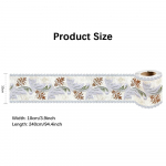 240 cm v&ouml;&ouml;joonega seinakleebis K&ouml;&ouml;k Vannituba WC V&ouml;&ouml;koht Veekindel isekleepuv tapeediga piirdekleebised